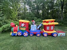 Gemmy VTG Christmas Airblown Inflatable 17FT Train picture