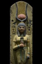 UNIQUE ISIS STATUE, ANCIENT Egyptian Heavy Stone Sculpture , Antiques Egyptian picture