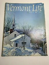 Vermont Life Magazine Winter 1974 Vtg History Snowmobile Barre Quarry Skiing Vtg picture