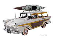 1957 Ford Woody-Look Country Squire Wagon Model with Kayak picture