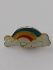 Rainbow and Clouds Lapel Pin picture
