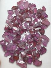 50 Grams / Rough Purple Rhodolite Garnet From Tanzania Mine, Natural Crystal picture