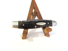 Vintage Case XX 6318HP 3 Blade Stockman Folding Knife Bone Handle - Needs Work - picture