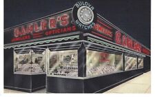 Gamblers Jewelers Rochester NY Rare Curt Teich Sample 1947 Linen Postcard picture