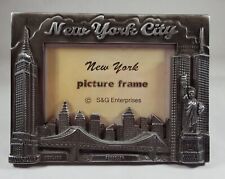 New York City Metal Photo Picture Frame 3 x 5 World Trade Center Statue Liberty picture
