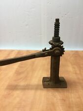Antique  Elite Mfg. Co. Ashland O Screw Jack Patent May 12 1908 Working picture