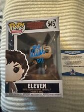Millie Bobby Brown Autographed Funko Pop 545 Eleven COA from Beckett WA94440 picture