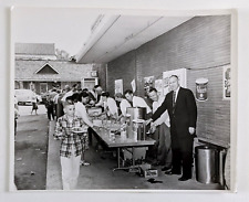 1950s Los Angeles CA Grocery Store Lunch Folger's Coffee VTG Photo Coca Cola picture