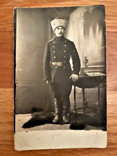 Vintage Imperial Czarist Russian Army soldier studio postcard photograph. Orig. picture