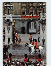 Postcard The Queen taking the Salute, Trooping of the Colour Ceremony, England picture
