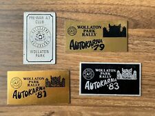Wollaton Park Rally The Pre War Austin Club Autokarna 1978/79/81/83 Badges picture