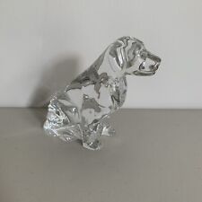 Waterford Crystal Adult Labrador Retriever Lab Dog Paperweight Figurine picture