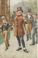 Tuck Postcard Dickens Characters 3406 David Copperfield and Mr Pickwick Copping picture