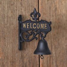 Antique-Inspired Shopkeepers Welcome Bell - Cast Iron picture