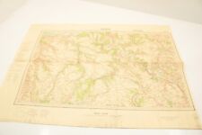 WW2 German map  of Rouen, France, scale: 1:200k,29.5x21.7