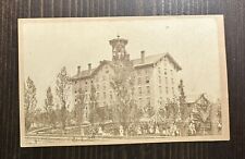 JENNINGS SEMINARY SCHOOL Aurora Illinois 1860s CDV Photo Rare picture