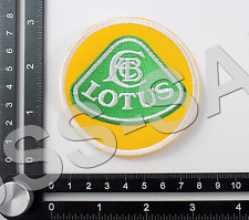 LOTUS EMBROIDERED PATCH IRON/SEW ON ~3