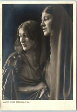 Postcard - Maria and Magdalena - Jubilee Passion Play 1954 picture