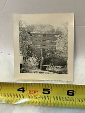 Vintage Photo Snapshot Of Wisconsin Interstate Park Sign  picture