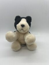 Vintage Russ Berrie Plush Stuffed Dog Terrier Domino 5