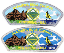 2008 Grey and SMY CSP Set Venturing Anniv. Glacier's Edge Council Patches WI picture