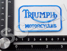 TRIUMPH MOTORCYCLES EMBROIDERED PATCH IRON/SEW ON ~2-7/8
