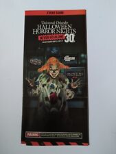 Halloween Horror Nights Event Guide Map 2021 HHN 30 Never Go Alone Jack Icon picture