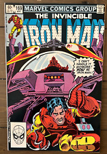 Invincible Iron Man #169 Comic Marvel 1983 Newsstand 1st Jim Rhodes As Iron Man picture