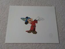 Original WALT DISNEY Mickey Mouse Fantasia 5000 Serigraph SeriCel Cel Cell  picture