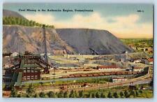 Mount Carmel Pennsylvania PA Postcard Coal Mining In Anthracite Region 1948 picture