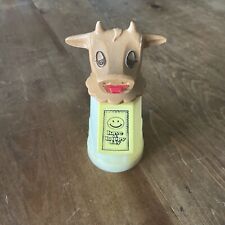 Vintage Plastic Moo Cow Creamer Pitcher Whirley Industries Warren PA picture