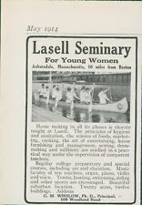 1914 Lasell Seminary For Young Women Auburndale MA G M Winslow Vtg Print Ad CO3 picture