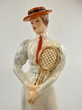 Vintage Goebel W Germany Center Court 1903 Porcelain Figurine Size 8.8 Inch picture