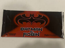 Batman & Robin 1997 Movie Trading Cards (8 Cards/ Pack) 1997 Skybox picture