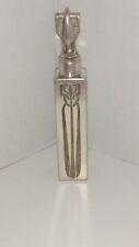 Vintage 5 1/2 inch Pewter Perfume Bottle Charles Rennie MacKintosh Art Nouveau picture