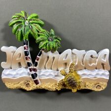 Holiday in Jamaica Tourist Travel Souvenir 3D Resin Refrigerator Fridge Magne picture