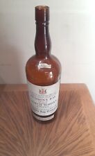 Vintage 1 Gallon Hudson’s Bay Scotland Scotch Whiskey Bottle 1940's BIG Bottle picture