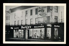 New Jersey NJ postcard Elizabeth, Duchin's Paints Wallpapers Westfield Ave picture