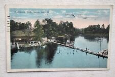 Vintage Macon Georgia Postcard Recreation Park 1924 picture