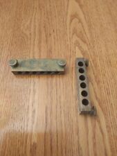 Antique Apothecary Pharmacy Solid Brass 6 Cavity Suppository Mold,  picture