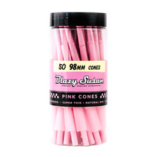 Blazy Susan Pink Paper Cones picture