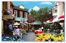 c1960's Flower Mart Loveliest And Most Photographed Spots Anaheim CA Postcard picture