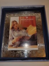 Wedgwood Pewter Picture Frame Floral 8 X 10 New With Box picture