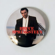 Vintage 1987 Bruce Springsteen Tunnel Of Love Tour Pinback Button picture