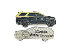 Florida Highway Patrol Dodge Durango Patrol Car Challenge Coin State Police FHP picture