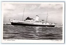 c1950's T.S.S. Empress Queen Tuck And Sons RPPC Photo Postcard picture