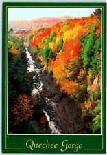Postcard - Autumn Spectacle, Quechee Gorge, Vermont picture