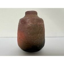 Vintage Japanese Pottery, Small Red Jug Signed picture