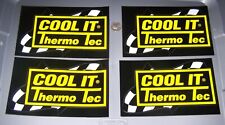 4 - Original Cool It - Thermo Tec - Stickers  NHRA,  Hot Rod,  NASCAR  Racing picture
