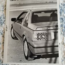 1987 Nissan Pulsar NX Press Photo Black & White Hatch Mudflaps  picture